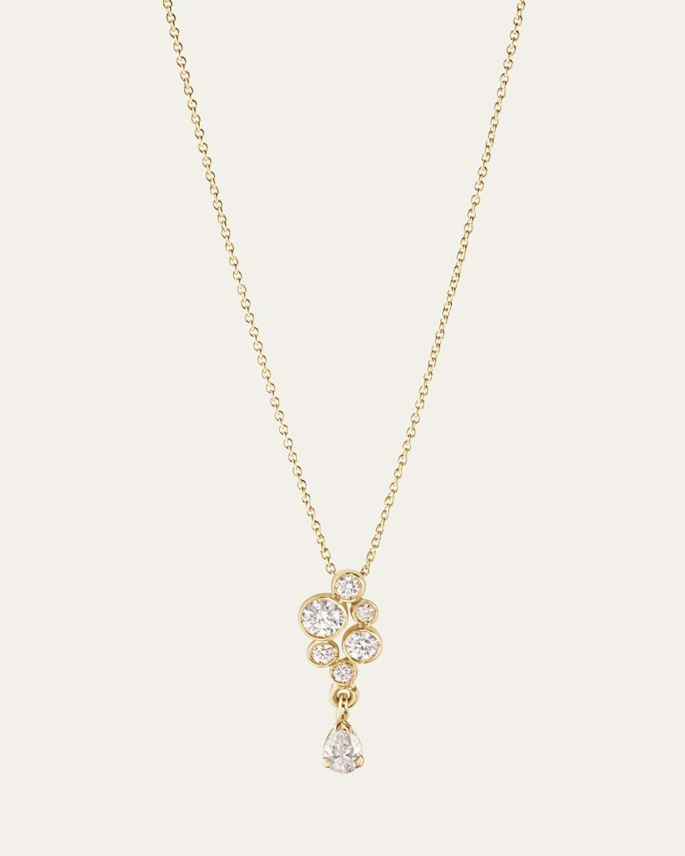 Splash Diamant Diamond Cluster Necklace